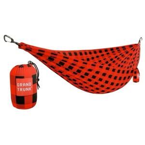 Grand Trunk Printed Double Hammock with Straps Heritage NWT